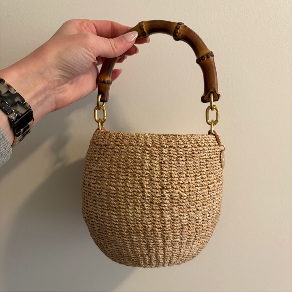 Clare V. Petit Pot de Miel w/ Bamboo Handle - Picture 3 of 15